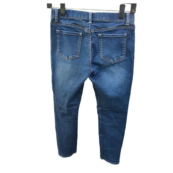 Wonder Nation Jeans Girls 10/12 Jeggings Denim Blue Skinny Straight Leg - Picture 5 of 8